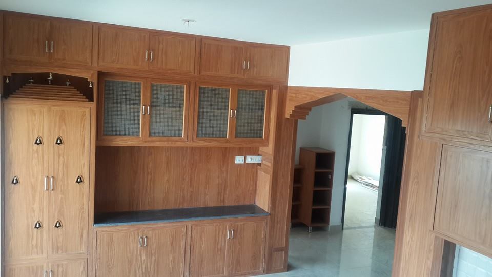PVC pooja cupboard design